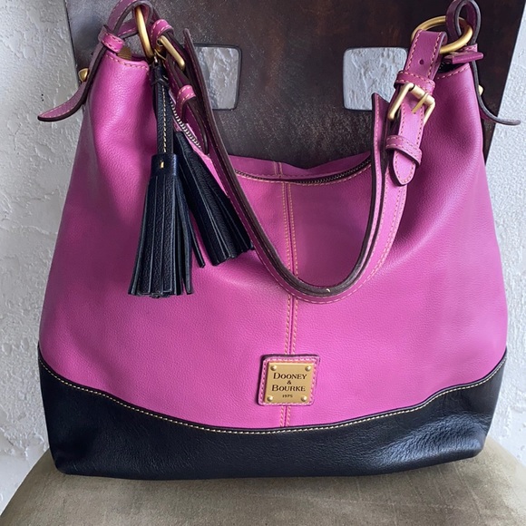 Dooney & Bourke Handbags - Dooley & Bourke European Leather Sophie Hobo Bag
